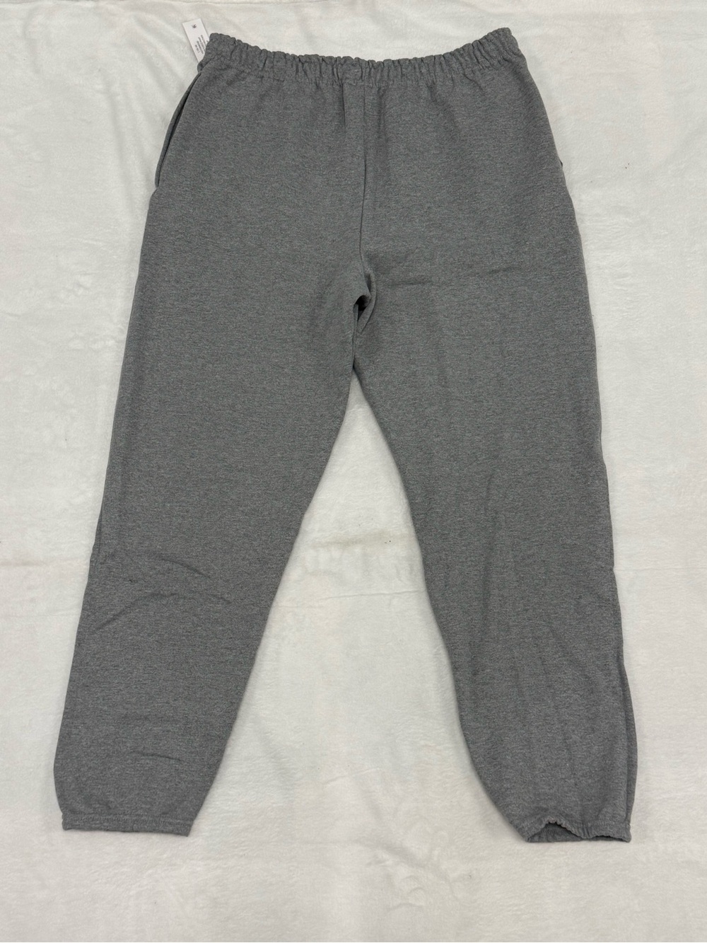 Men’s Athletic Works Gray Fleece Jogger Sweatpants Moisture Wicking Large NWT - Picture 5 of 8